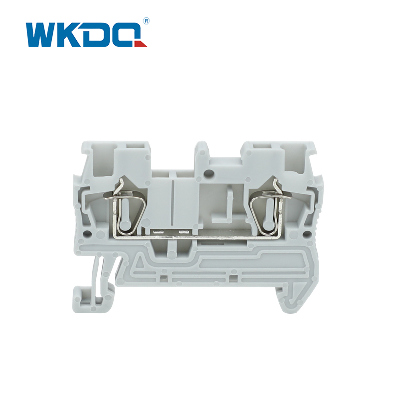 16 bloco de terminais de nylon resistente da mola PA66 da chama Calibre de diâmetro de fios