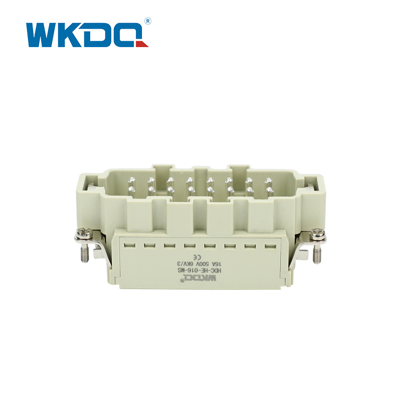 Conector industrial fêmea masculino de 16 núcleos