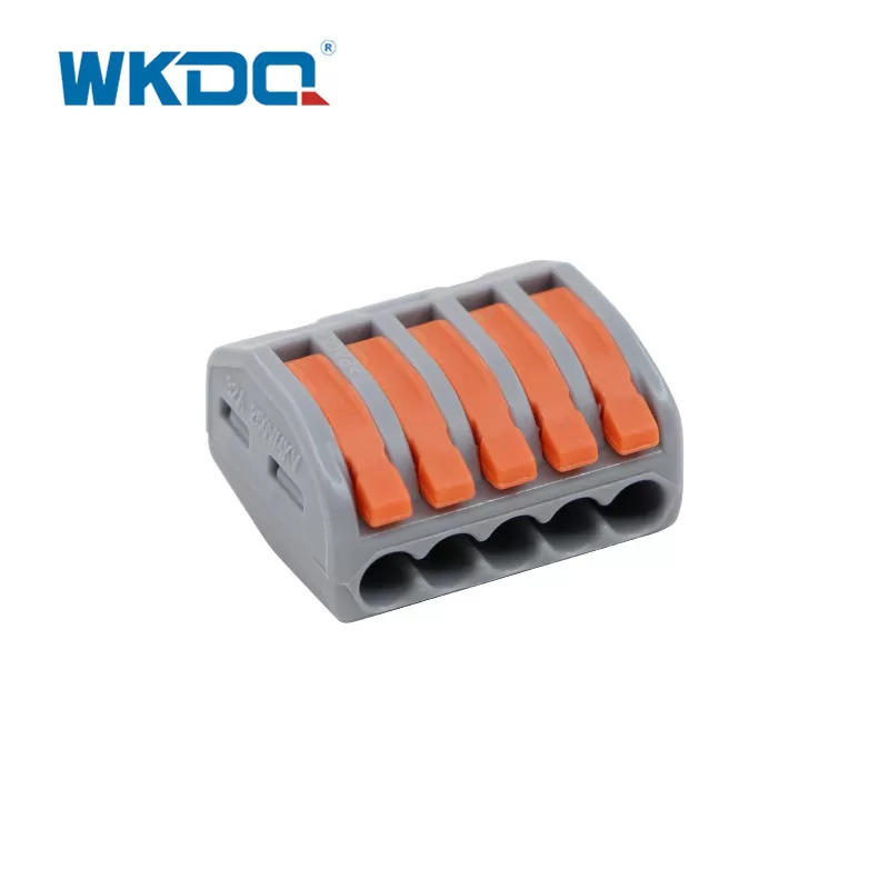 222-415 Invólucro cinza Push In Fast Conectores de fio elétrico Fio Emenda compacta de alta qualidade