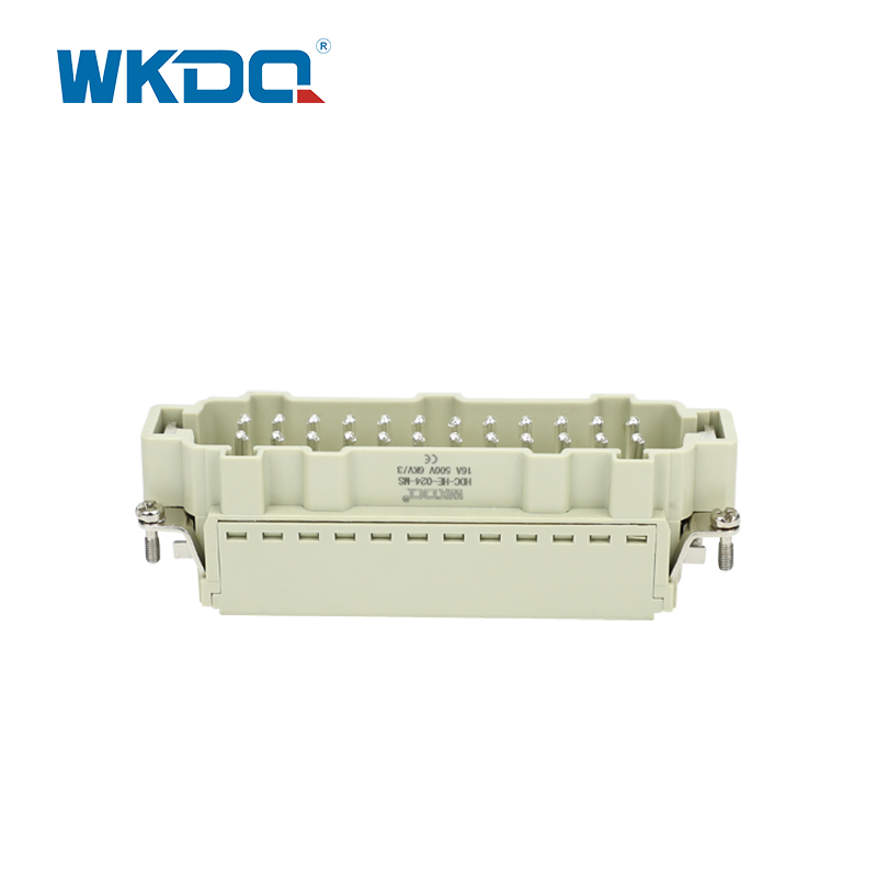 Conector para serviço pesado de 24 pinos IP65