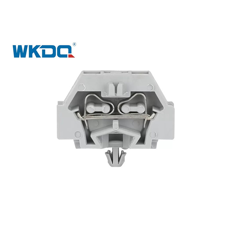 260-301B Conector de bloco de terminais tipo mola Montagem de encaixe Sem parafusos 2 condutores Economia de tempo Alta qualidade Cor cinza