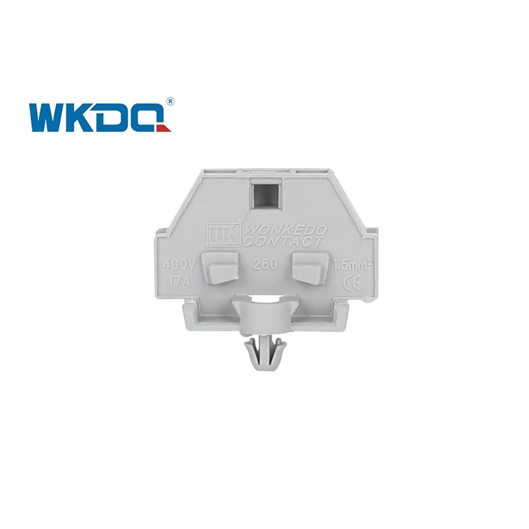 260-301B Conector de bloco de terminais tipo mola Montagem de encaixe Sem parafusos 2 condutores Economia de tempo Alta qualidade Cor cinza