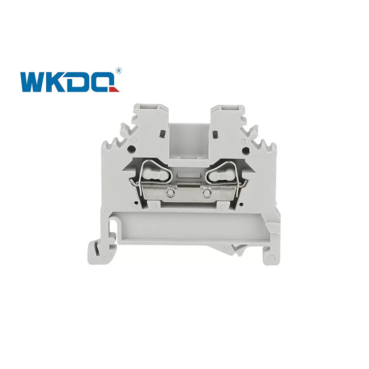 280-101 Bloco terminal universal com grampo de mola 28-12 AWG Tamanho do condutor Proteção contra vibração