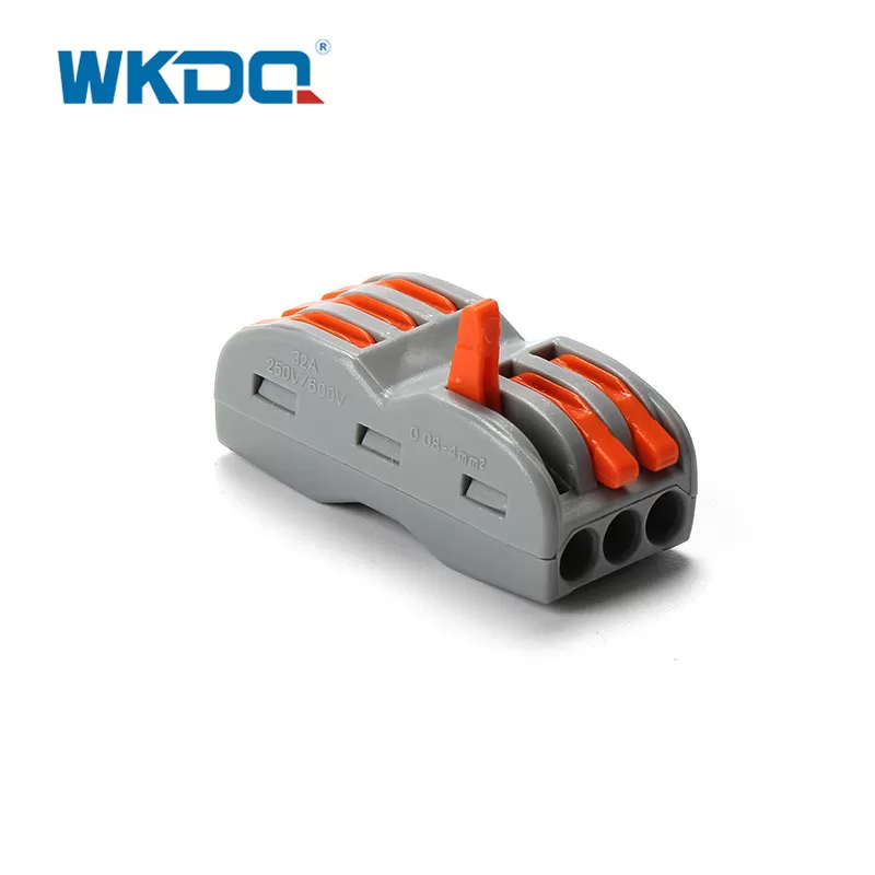 Conector rápido de 3 pólos