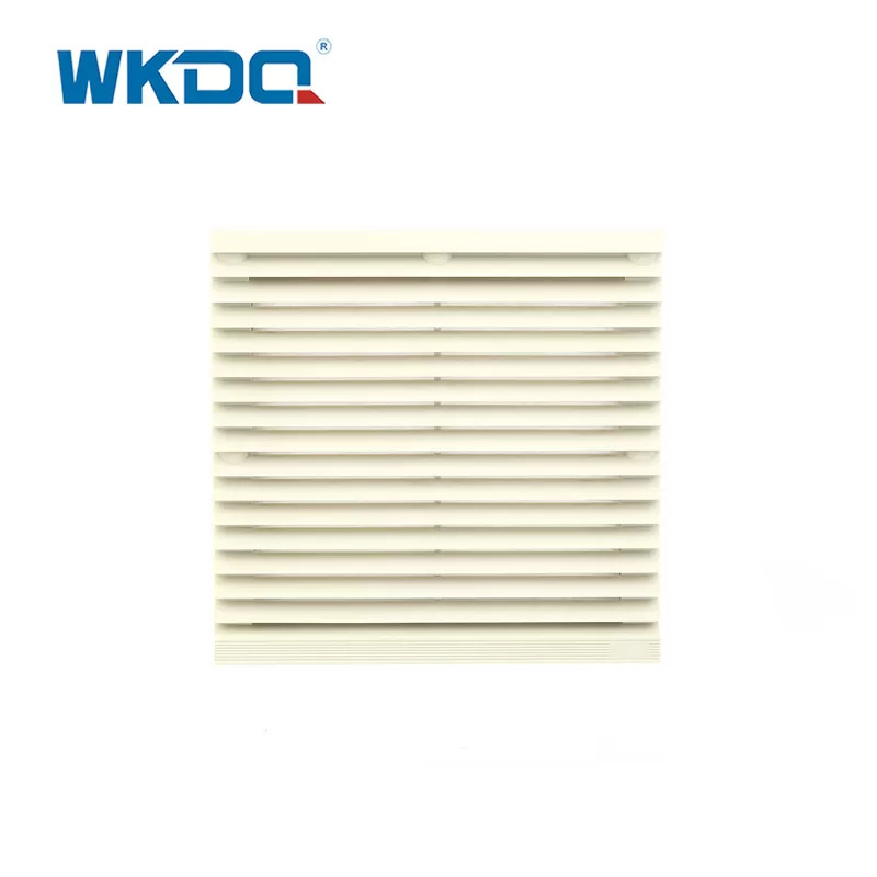 3323-300 Filtros de ar para gabinetes elétricos facilmente substituíveis Isolamento à prova d'água IP54 Instalação rápida ABS antichama