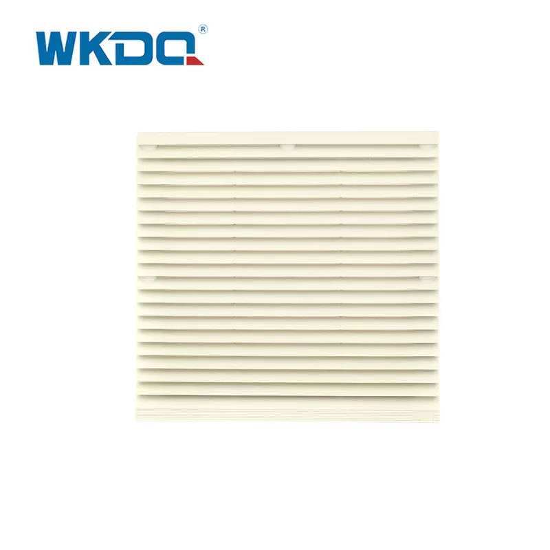 Filtro de ar do armário elétrico 3326-300, ventilador de ventilação do painel de controle limpo do ar 290mm superfície impermeável ABS Material