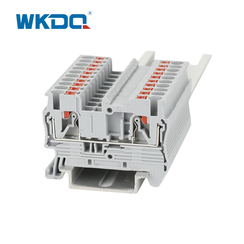 impulso montado em trilho din de 800V 31A no conector do bloco de terminais