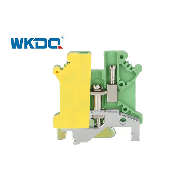 Blocos terminais de fio de aterramento para trilho DIN 800V 41A