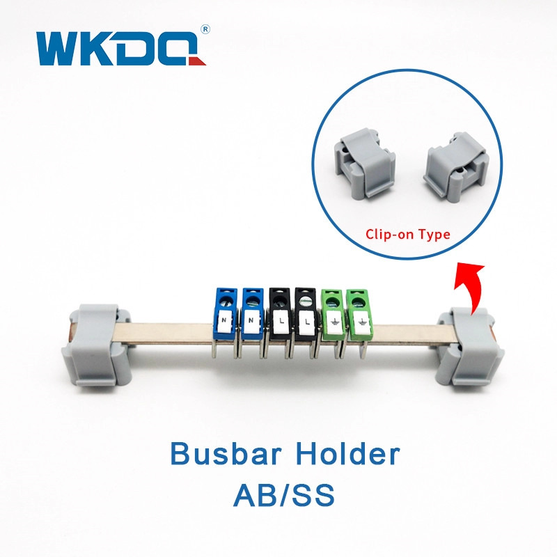 Terminal AB SS PA66 Suporte para barra de barramento resistente a chamas