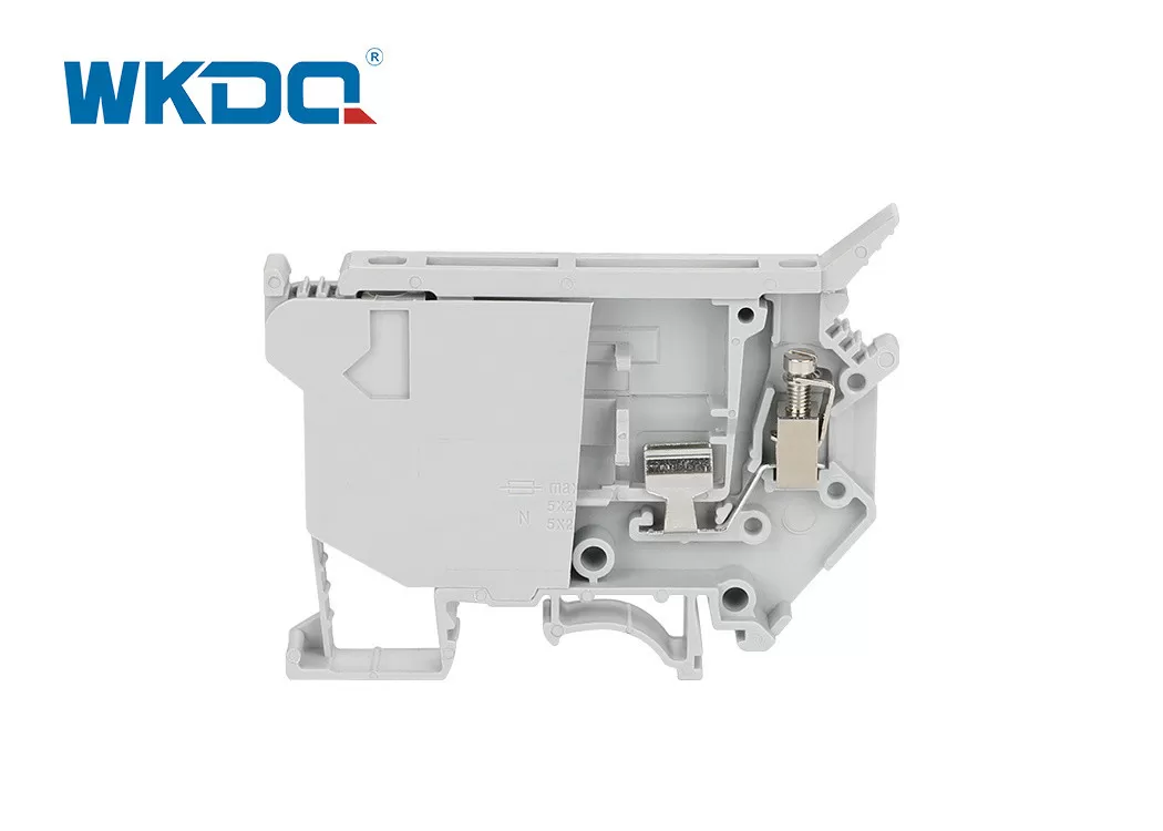 Bloco terminal de fusíveis Din Rail