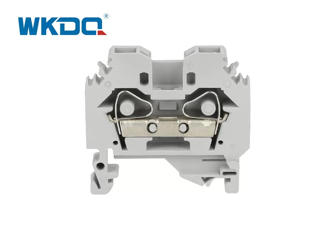 Bloco terminal de braçadeira de mola Din Rail