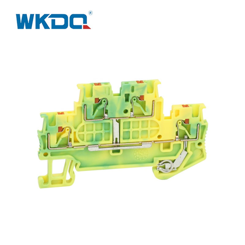 Bloco terminal de nível duplo