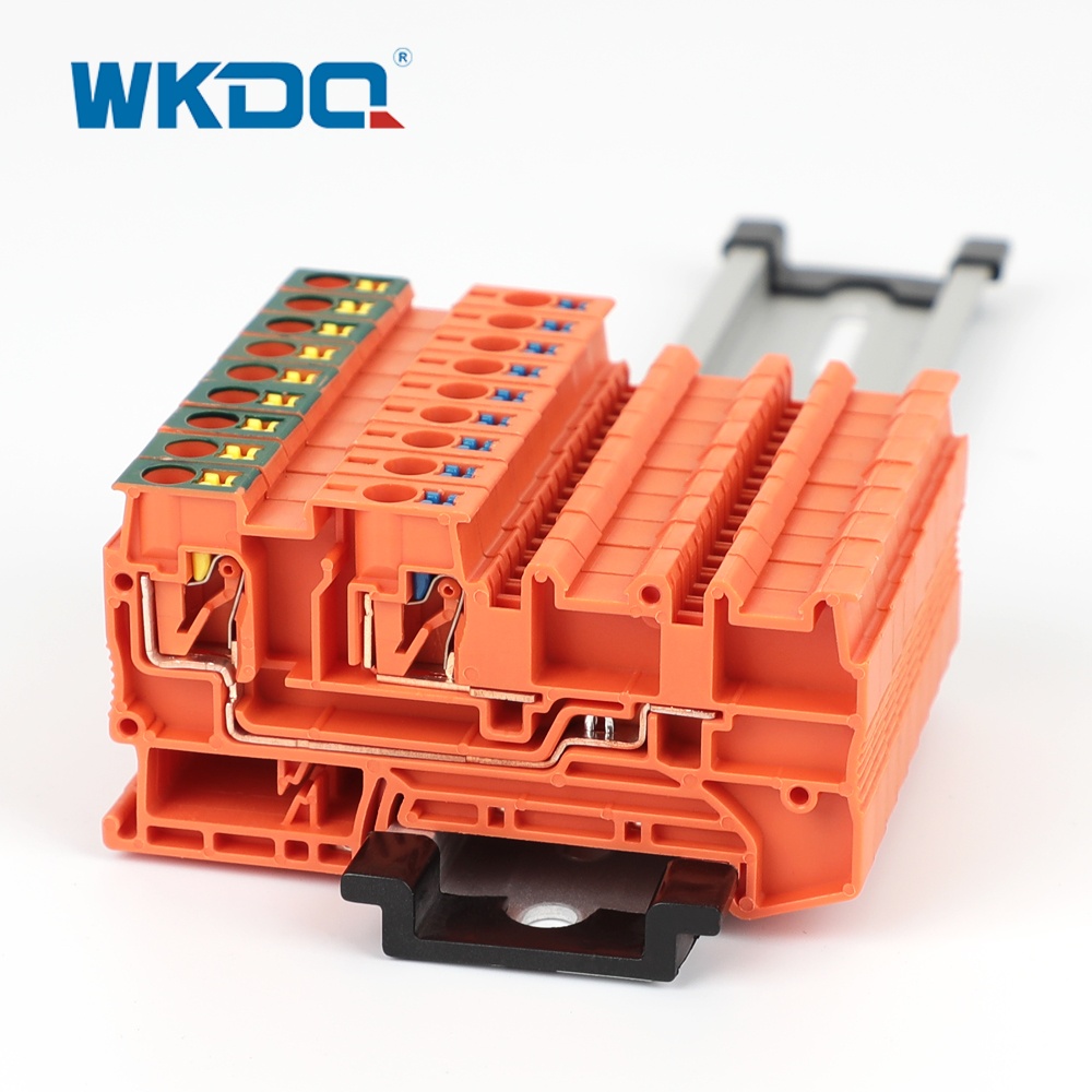 Blocos terminais de sensores industriais JPTIO IN2 5 3 PE