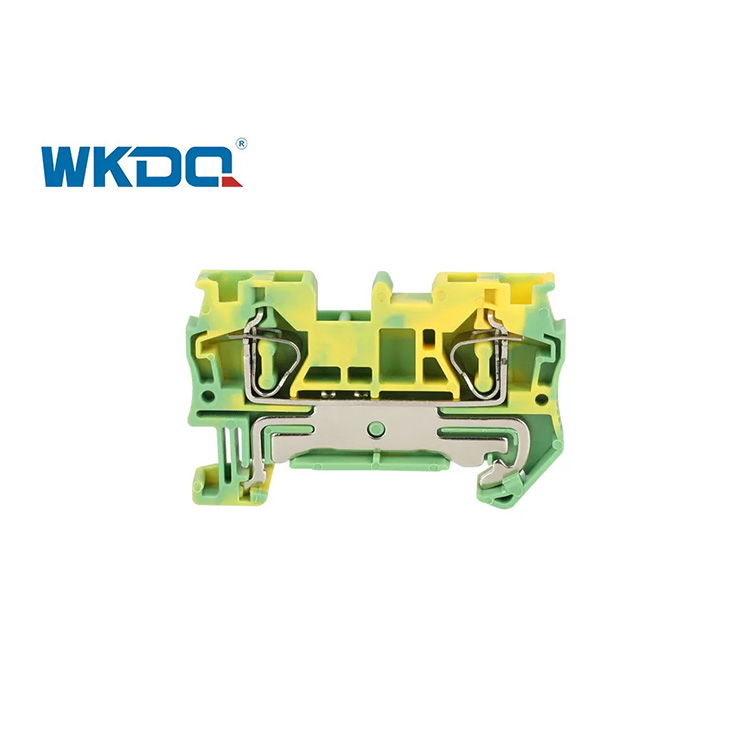 JST 4-PE Conector de bloco terminal de mola Cor verde 800V_41A Seção transversal de 4 mm