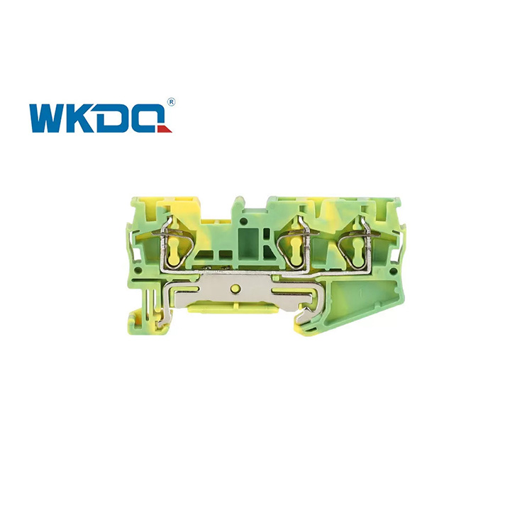 JST 4 QUATTRO PE ST Conector de bloco terminal de mola multicondutores de aterramento