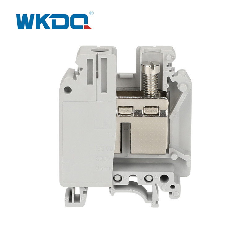Elevada precisão transversal montada frágil do tamanho de 35mm dos blocos terminais de JUK 35 anti