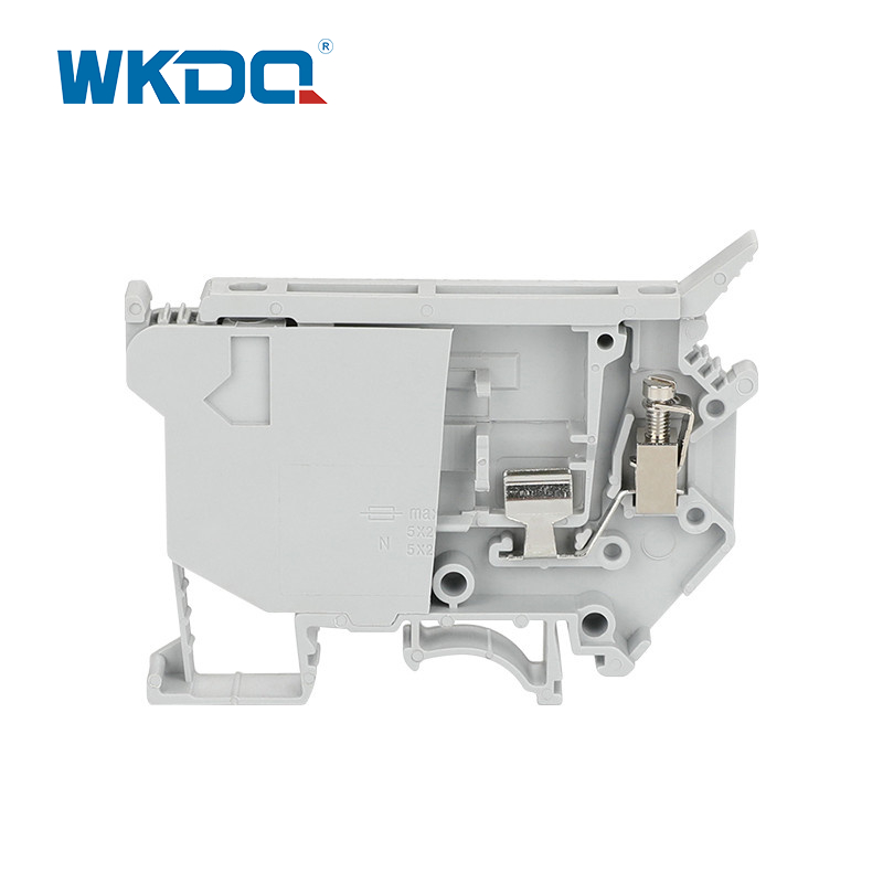 Parafuso de metal de bronze de JUK 5-HESILED no bloco de terminais, bloco de terminais isolado