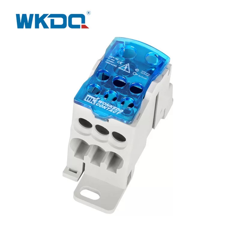 Caixa de distribuição de junção UKK 160A Power Block Distribuidor com tampa transparente