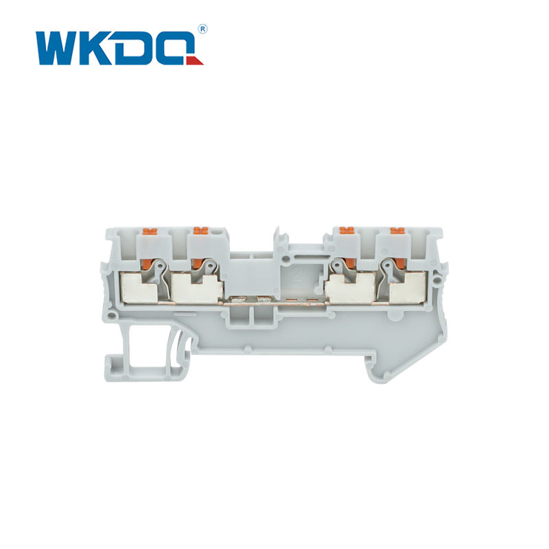 Bloco terminal de conexão push-in