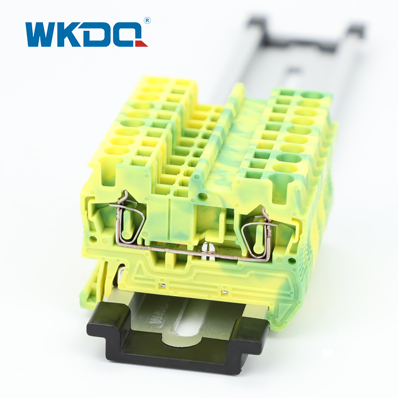 Conector de braçadeira de mola