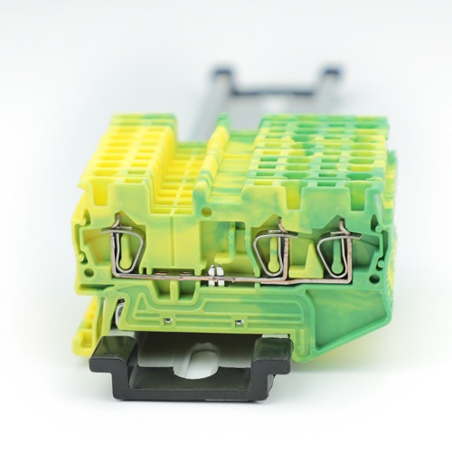 ST1.5-TW-PE 1,5 mm2 Bloco de terminal de mola sem parafuso da gaiola da gaiola