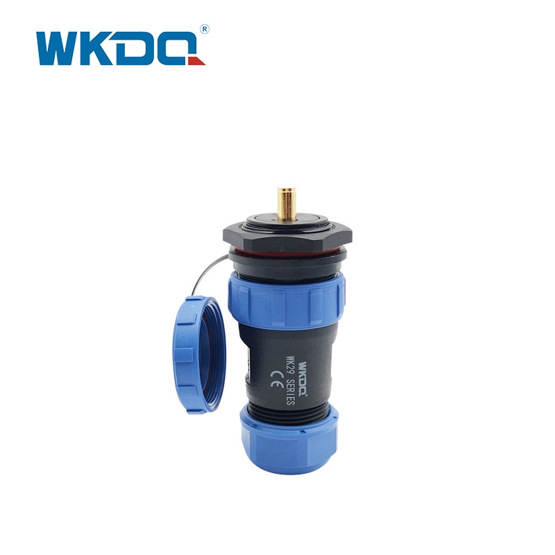 Conector impermeável de cabo de soquete rosqueado