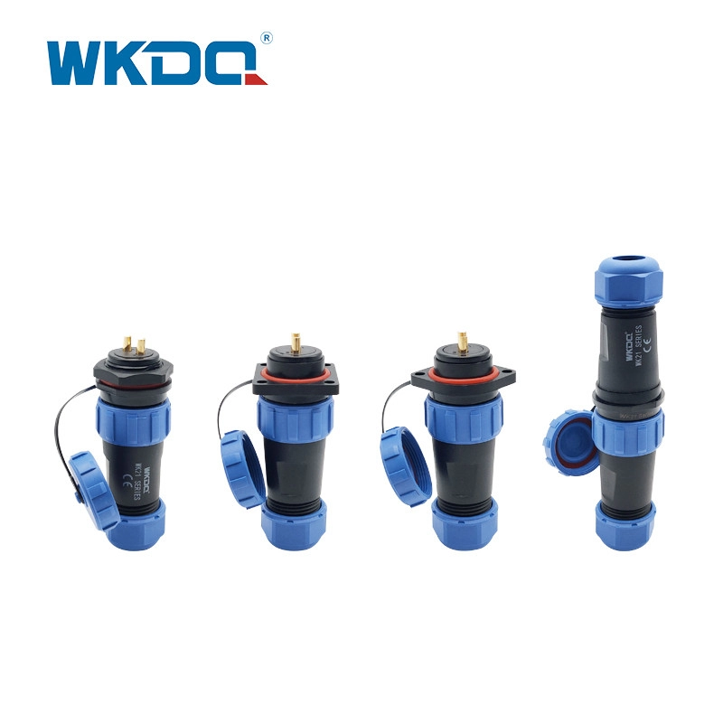 Conector de cabo de tomada e tomada à prova d'água