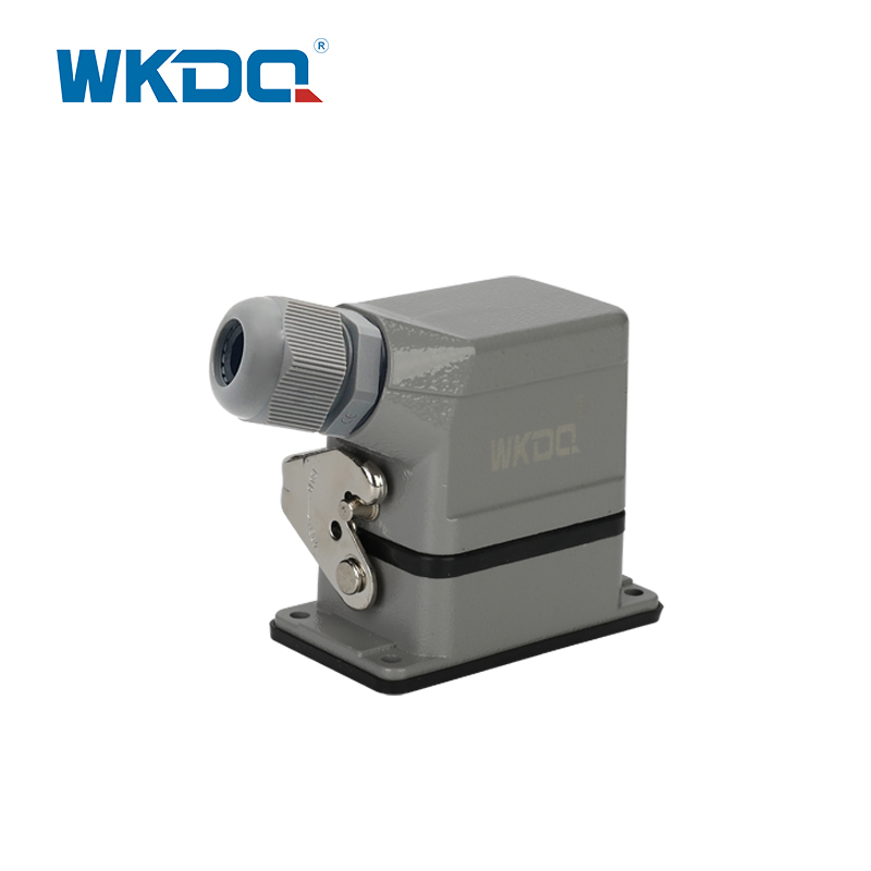 Conectores de cabo para serviços pesados ​​WHE06C banhados a prata