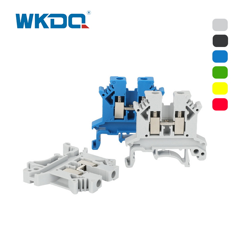 Alimentação de ZB através do bloco de terminais etiquetado separadamente cor cinzenta material de nylon